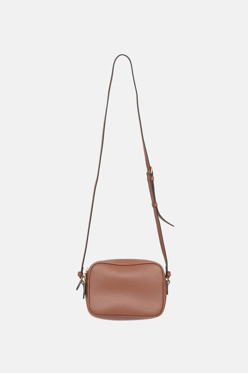 Burberry Leather Logo Camera Bag