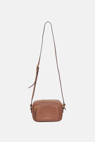Burberry Leather Logo Camera Bag