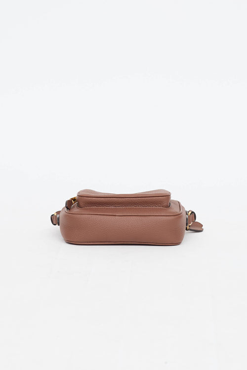 Burberry Leather Logo Camera Bag