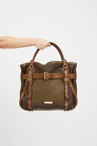 Leather Bridle Wilton Tote Bag