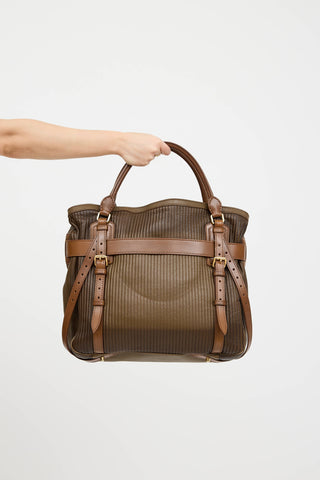 Leather Bridle Wilton Tote Bag