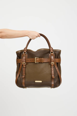 Leather Bridle Wilton Tote Bag