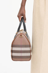 Burberry Check Bowling Bag