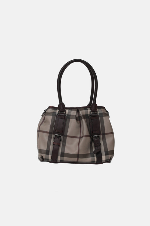 Nothfield Plum Smoked Check Bag