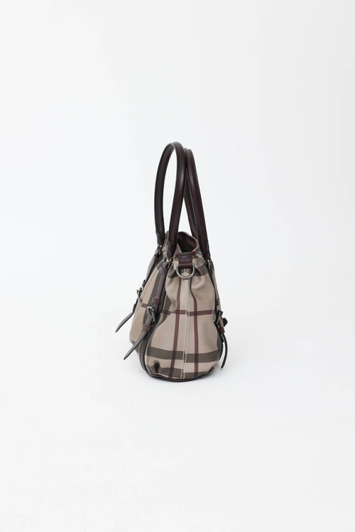 Nothfield Plum Smoked Check Bag