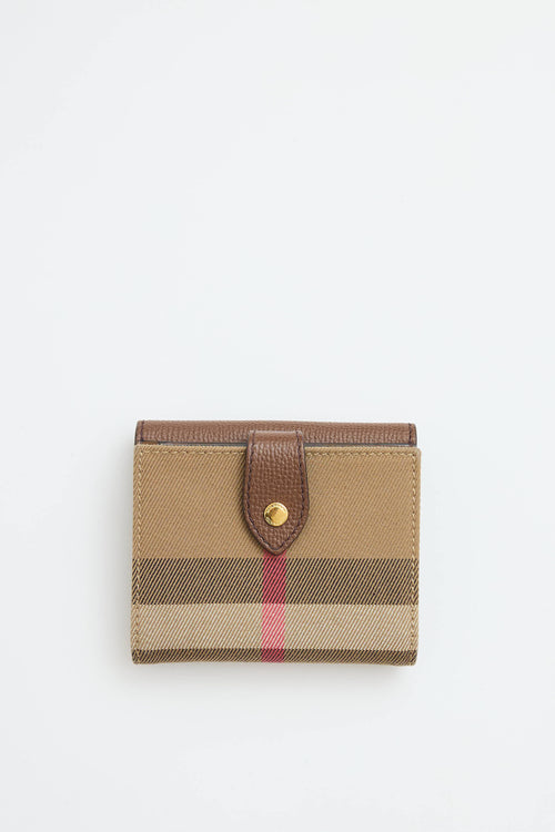 Burberry House Check Luna Wallet
