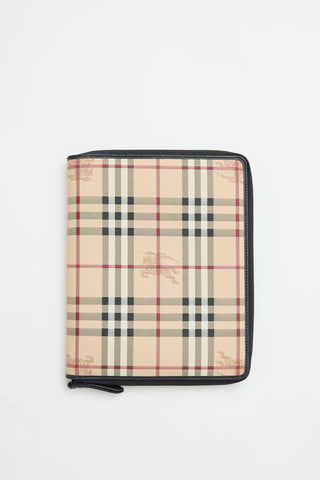 Burberry Haymarket Check Tablet Case