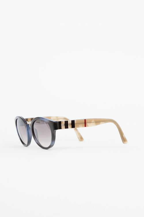 Burberry B4227 Round Sunglasses
