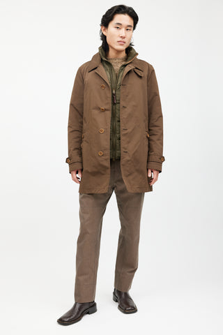 Burberry Brown Padded Coat
