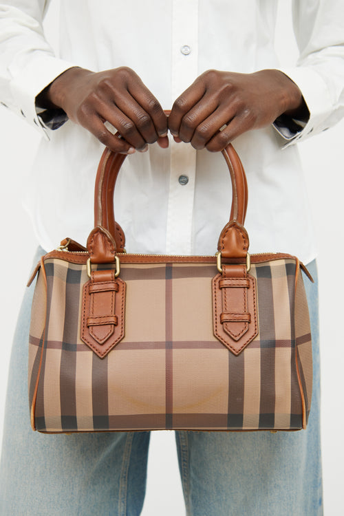 Burberry Brown Check Chester Bag