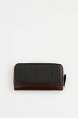 Burberry Leather Full Zip Wallet