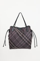 Burberry Buckleigh Check Tote Bag