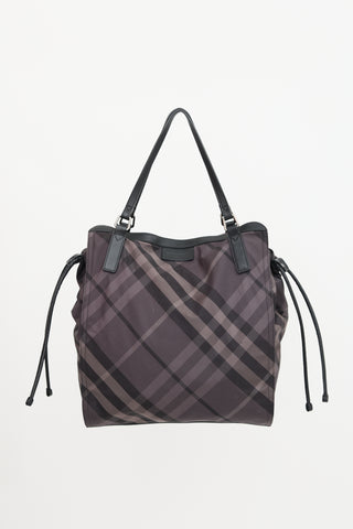 Burberry Buckleigh Check Tote Bag