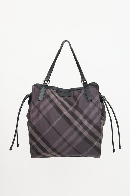 Burberry Buckleigh Check Tote Bag
