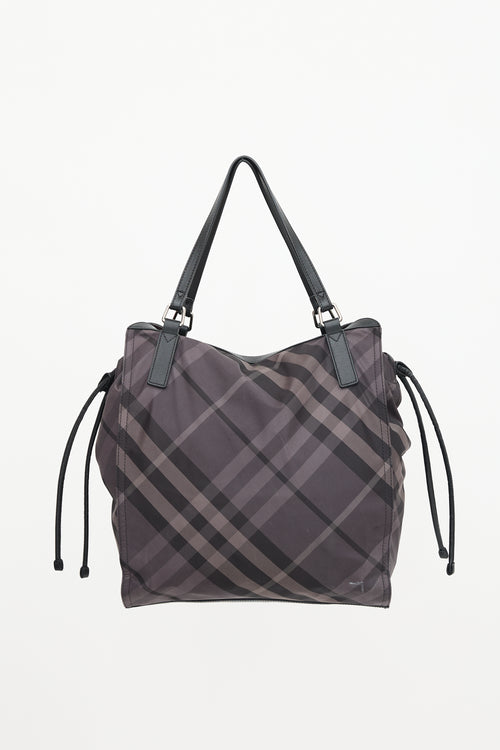 Burberry Buckleigh Check Tote Bag