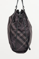 Burberry Buckleigh Check Tote Bag