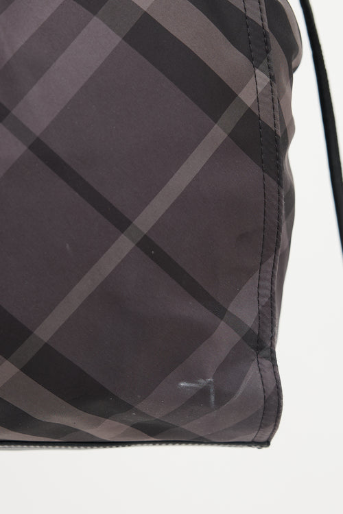 Burberry Buckleigh Check Tote Bag