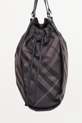 Burberry Buckleigh Check Tote Bag