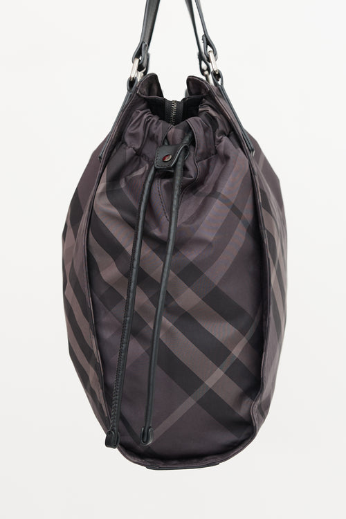 Burberry Buckleigh Check Tote Bag