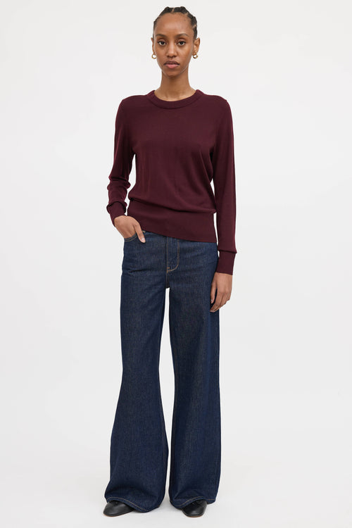 Burberry Wool Bow Top