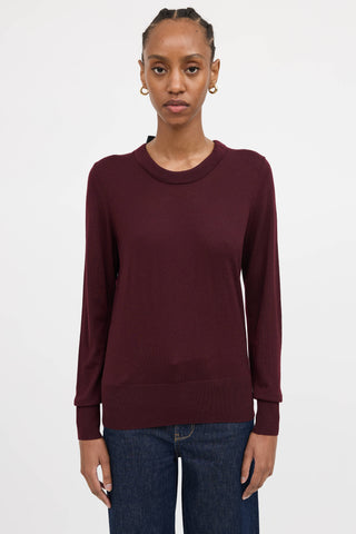 Burberry Wool Bow Top