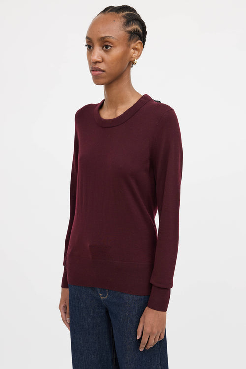 Burberry Wool Bow Top