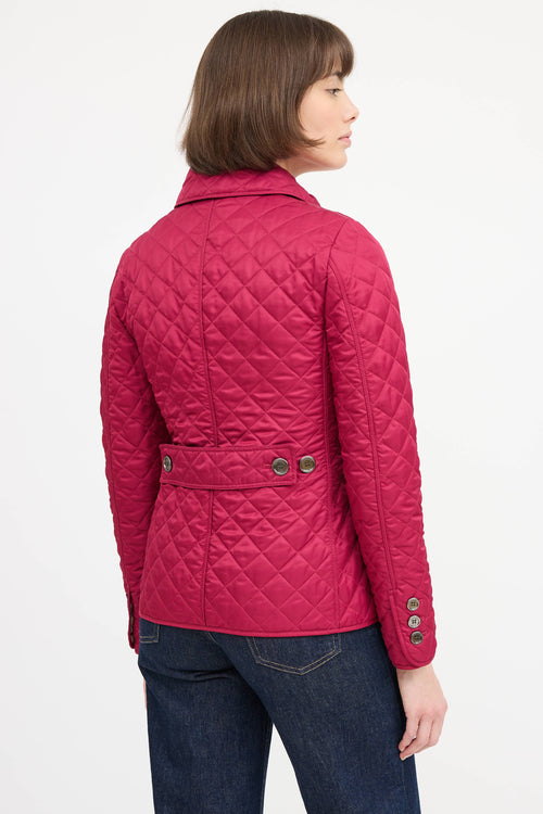 Burberry Nylon Quilted Jacket