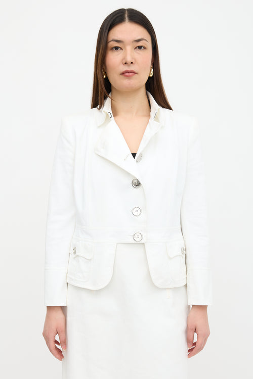 Burberry Button Up Jacket