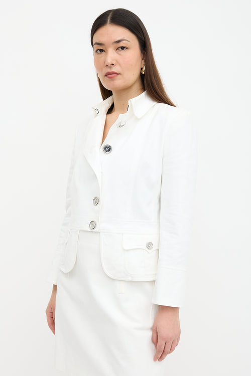 Burberry Button Up Jacket