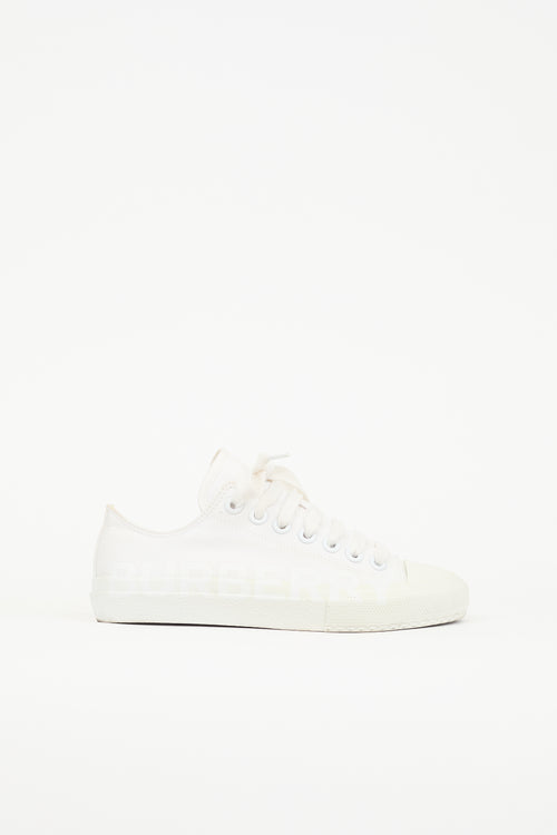 Burberry Canvas Logo Sneaker