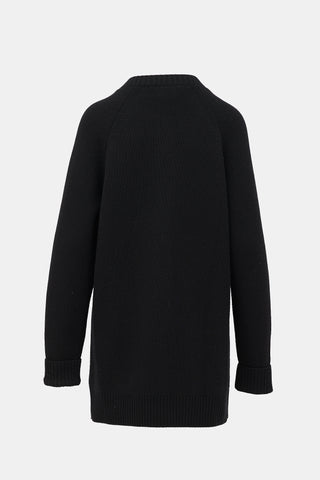 Burberry Cashmere Patch Pocket Cardigan