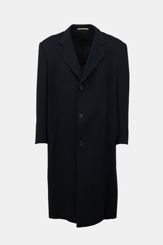 Burberry Cashmere Three Button Coat