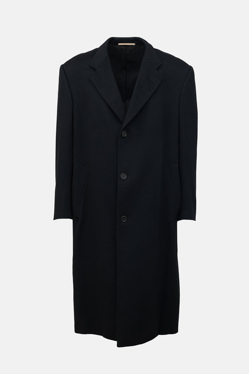 Burberry Cashmere Three Button Coat