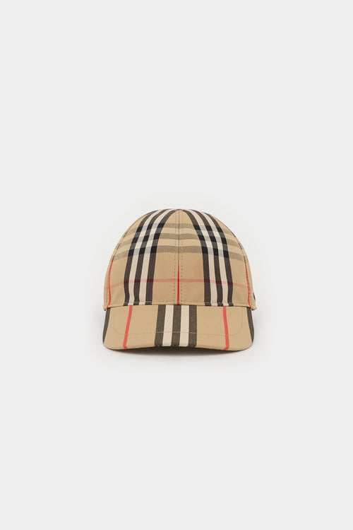 Burberry Check Baseball Cap