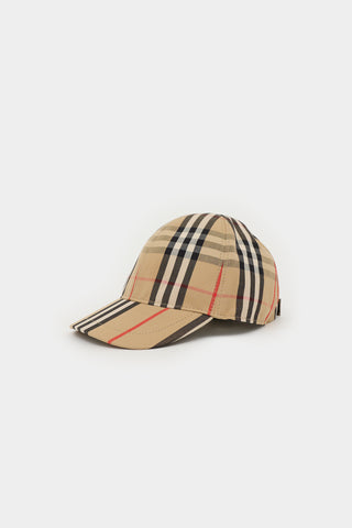 Burberry Check Baseball Cap