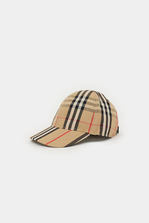 Burberry Check Baseball Cap