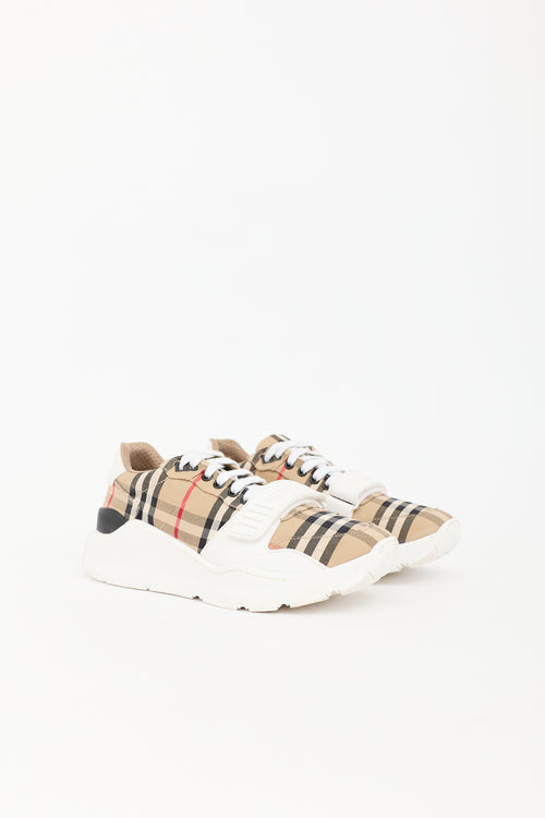 Burberry Check Low Top Sneaker