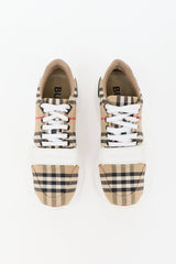 Burberry Check Low Top Sneaker