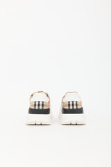 Burberry Check Low Top Sneaker