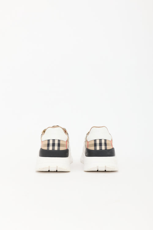 Burberry Check Low Top Sneaker
