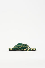 Burberry Check Pool Flat Sandal
