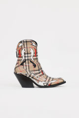 Burberry Check Matlock Cowboy Boot