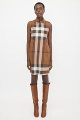 Burberry Check Wrap Dress