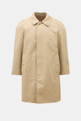 Burberry Lined Single Breasted Trench Coat
