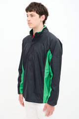 Burberry Colour Block Quarter Zip Jacket