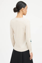 Burberry Wool Floral Sweater