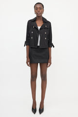 Burberry Cropped Trench Jacket