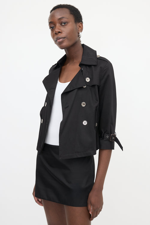 Burberry Cropped Trench Jacket
