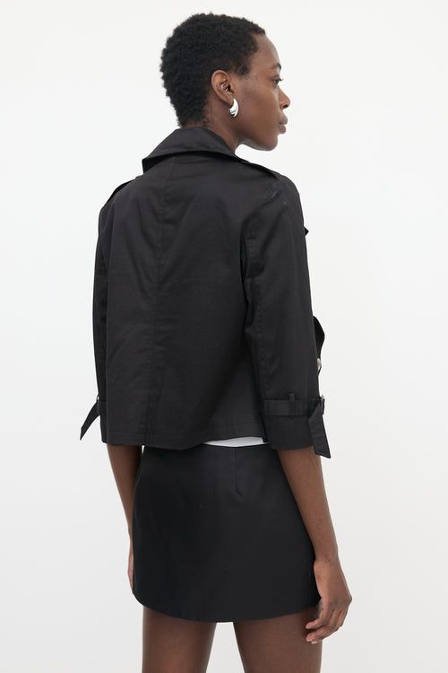 Burberry Cropped Trench Jacket
