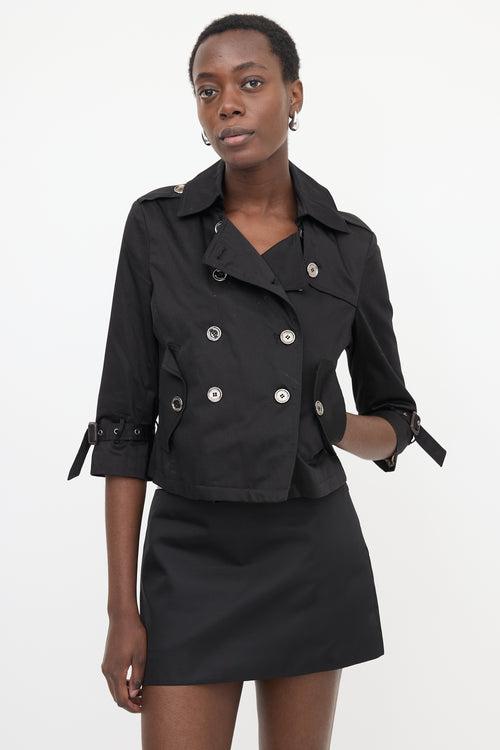 Burberry Cropped Trench Jacket